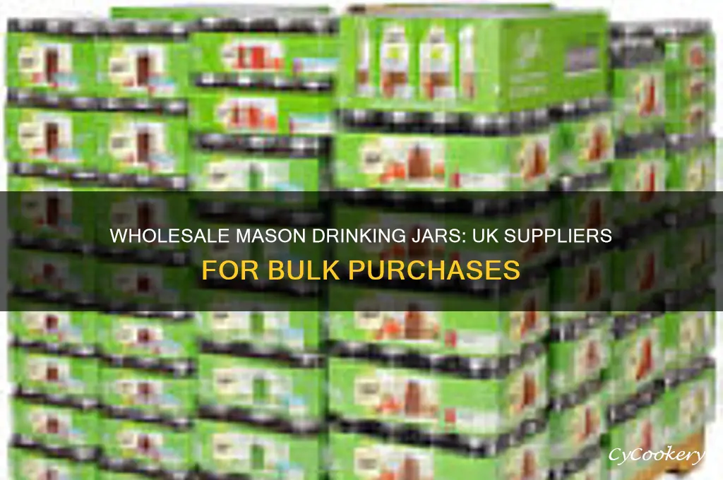 mason drinking jar wholesale uk