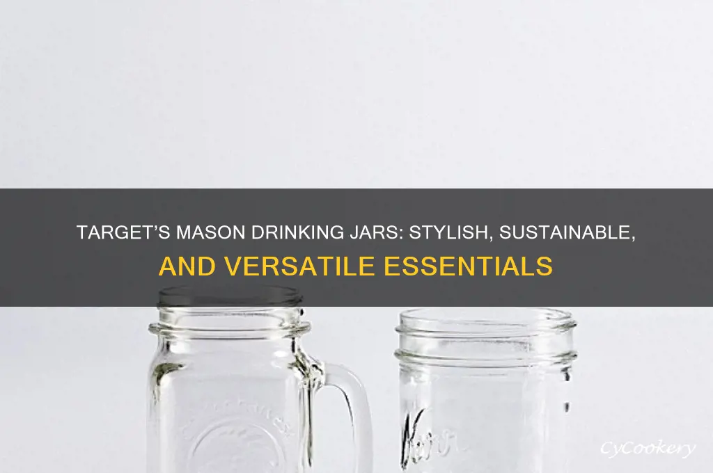 mason drinking jars target