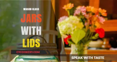 Versatile Mason Glass Jars with Lids for Storage and Decor