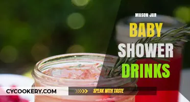 Charming Mason Jar Baby Shower Drinks: Creative, Easy, and Adorable Ideas