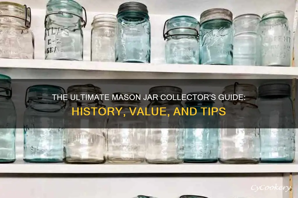 mason jar collectors guide book