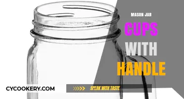 Stylish Mason Jar Cups with Handle: Perfect for Everyday Use