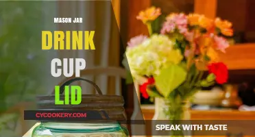Creative Mason Jar Drink Cup Lid Ideas for Eco-Friendly Sipping