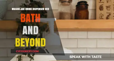 Mason Jar Drink Dispenser: Bed Bath & Beyond's Stylish Party Essential