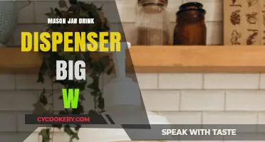 Big W Mason Jar Drink Dispenser: Stylish Party Essential Guide