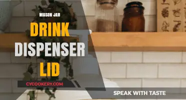 Creative Mason Jar Drink Dispenser Lid Ideas for Easy Serving