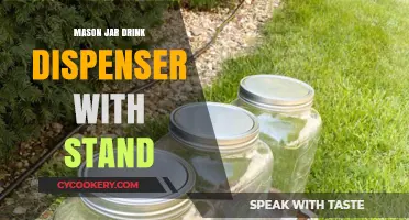 Elevate Your Party with a Stylish Mason Jar Drink Dispenser Stand