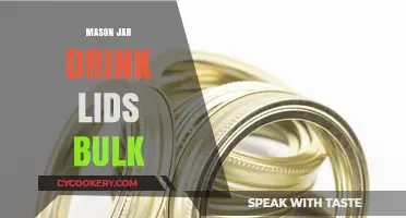 Bulk Mason Jar Drink Lids: Eco-Friendly, Durable, and Affordable Solutions