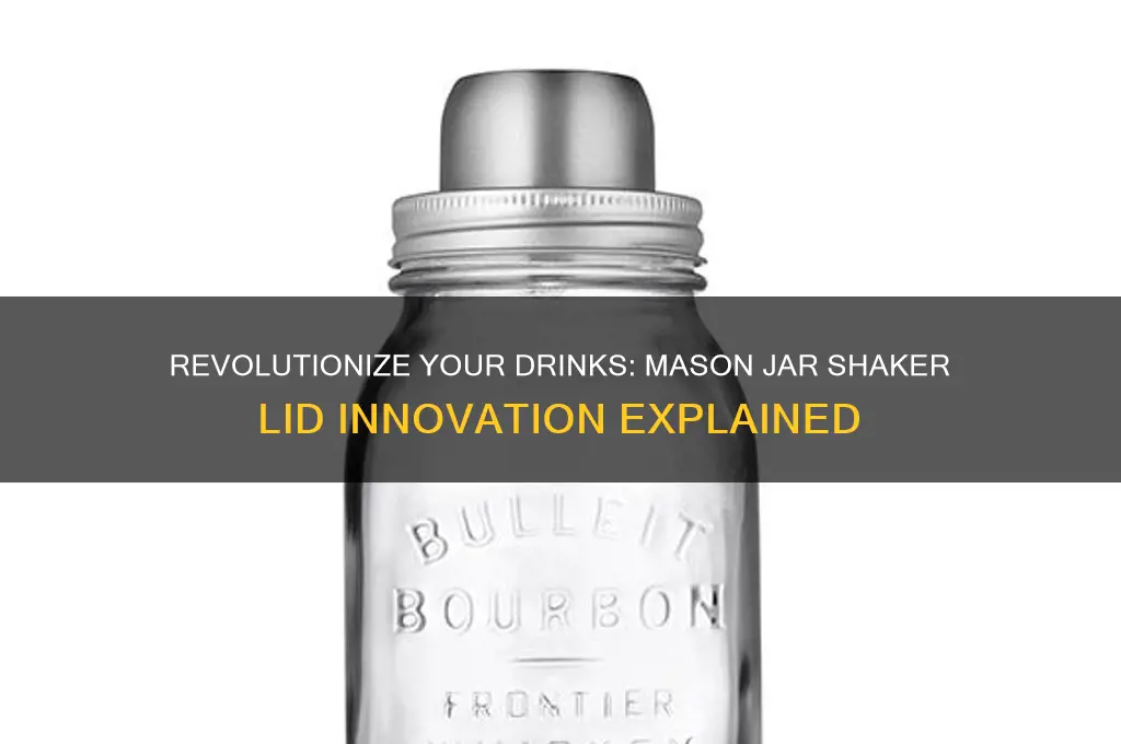 mason jar drink shaker lid
