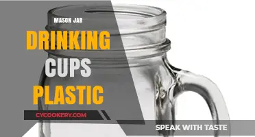 Eco-Friendly Mason Jar Drinking Cups: Plastic Alternatives for Sustainable Sipping