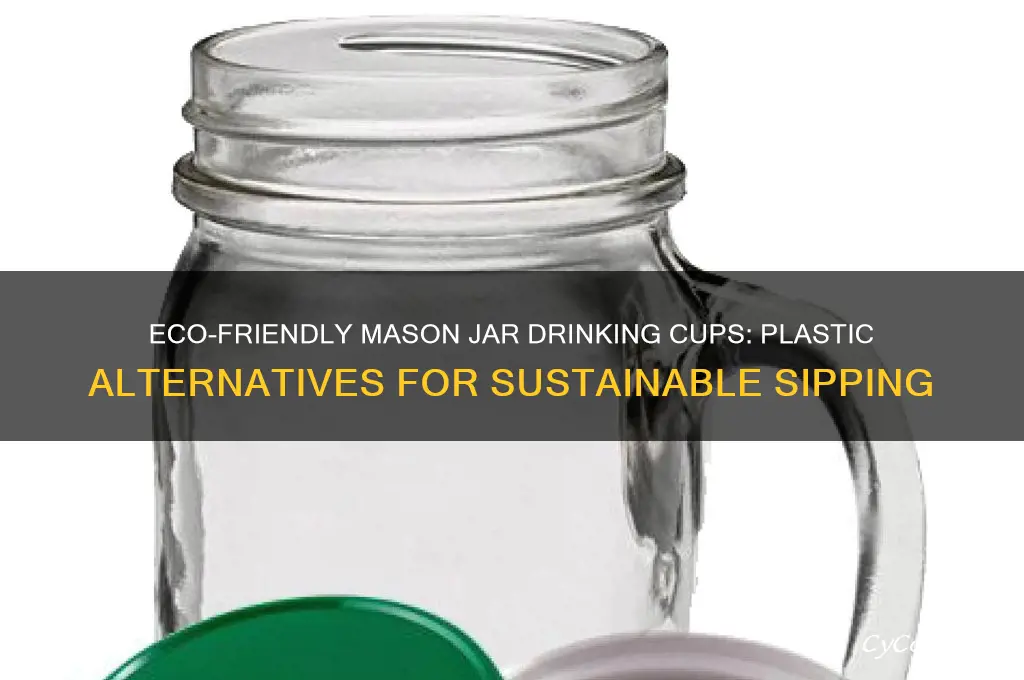 mason jar drinking cups plastic