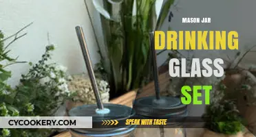 Elevate Your Sips: Stylish Mason Jar Drinking Glass Set Ideas