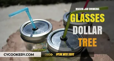 DIY Mason Jar Drinking Glasses: Dollar Tree Crafting Made Easy