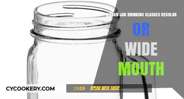 Regular vs Wide Mouth Mason Jars: Best Choice for Drinking Glasses