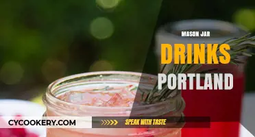 Portland's Best Mason Jar Drinks: Creative Sips in Charming Glassware