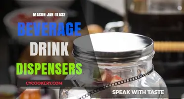 Elegant Mason Jar Dispensers: Perfect for Serving Refreshing Beverages