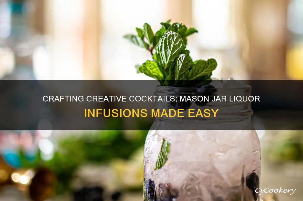 mason jar liquor