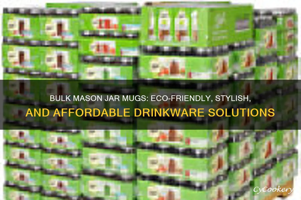 mason jar mugs bulk