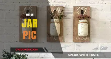 Creative Mason Jar Pic Ideas for Rustic and Modern Decor