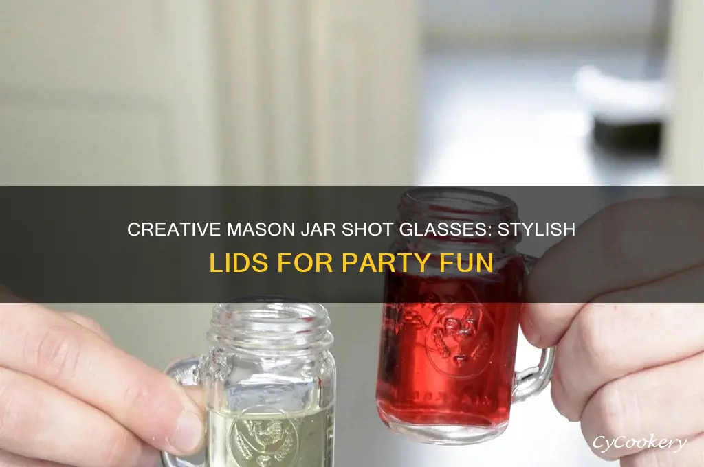 mason jar shot glasses with lids