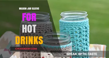 Cozy Mason Jar Sleeves: Perfect for Hot Drinks on Chilly Days