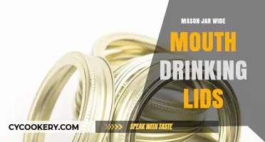 Upgrade Your Mason Jars: Wide Mouth Drinking Lids for Easy Sipping