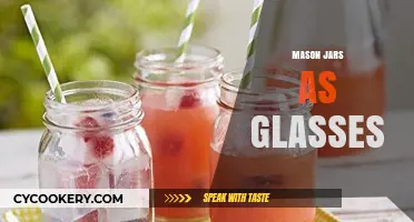 Mason Jars as Glasses: Creative, Eco-Friendly Drinkware Ideas