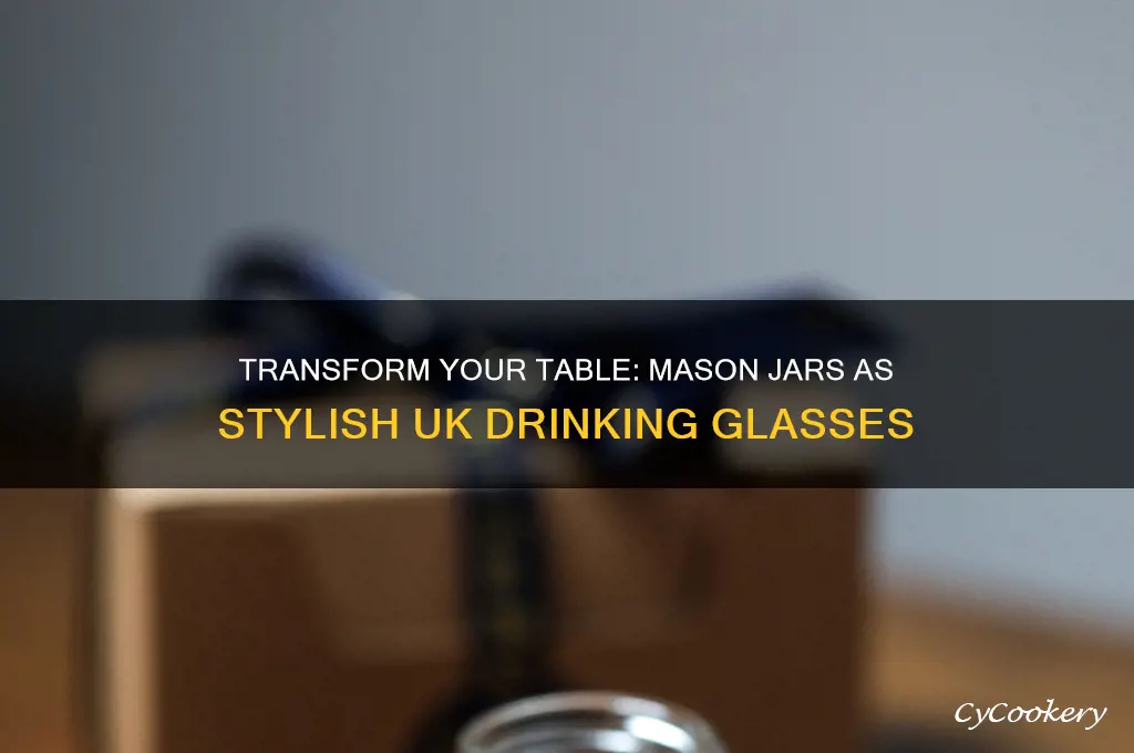 mason jars drinking glasses uk