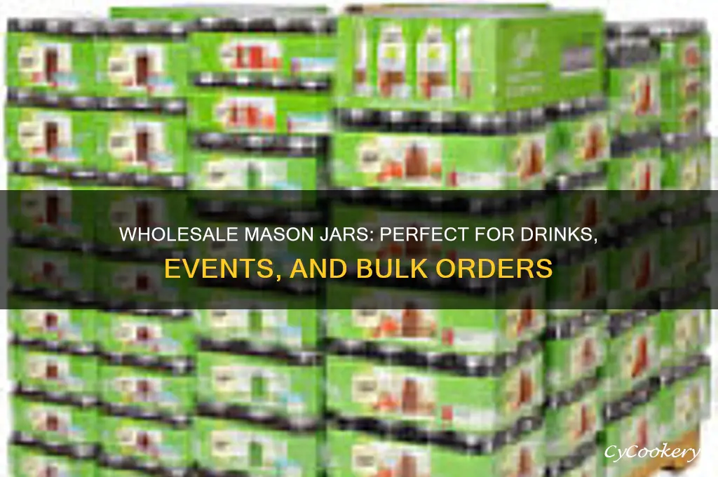 mason jars for drinks wholesale