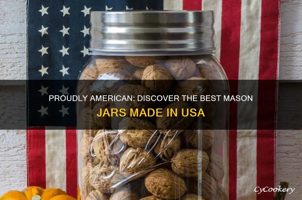mason jars made in usa