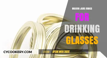 Creative Mason Jar Rings: Transforming Drinking Glasses with Style and Function