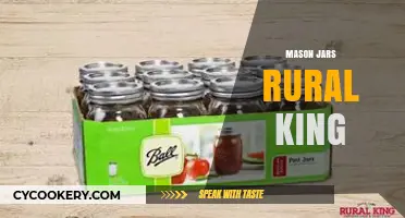 Mason Jars at Rural King: Creative Uses and Storage Solutions