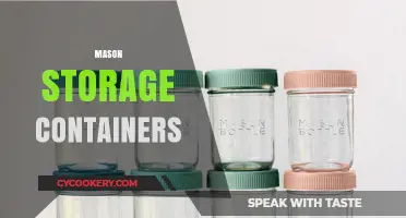 Organize Your Pantry with Stylish Mason Storage Containers Today