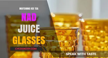Perfect Pairings: Matching Iced Tea and Juice Glasses for Stylish Serving