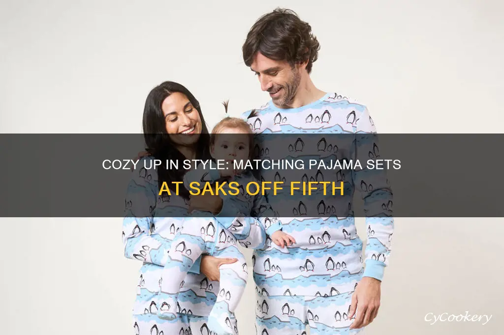 matching pajama set saks off fifth