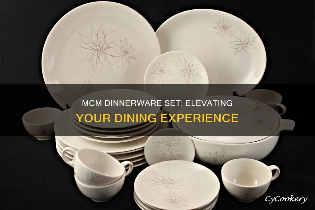 mcm dinnerware set