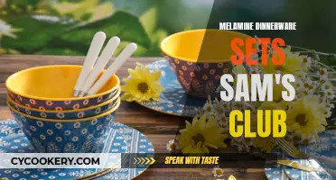 Melamine Dinnerware Sets: Sam's Club Style