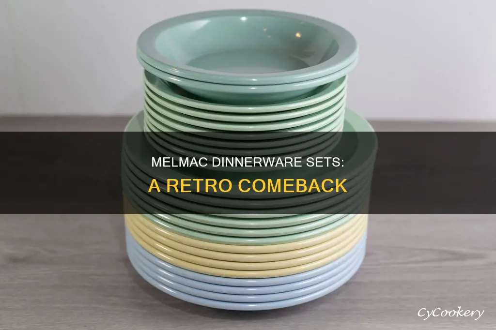 melmac dinnerware sets