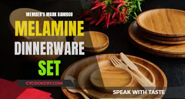 Bamboo Melamine Dinnerware Set: A Stylish, Durable Option