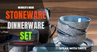 Stoneware Dinnerware Set: Style and Functionality