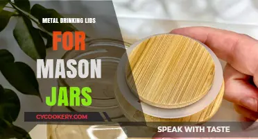 Eco-Friendly Metal Drinking Lids: Elevate Your Mason Jar Experience