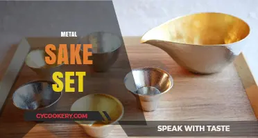 Elegant Metal Sake Set: Enhance Your Japanese Drinking Experience