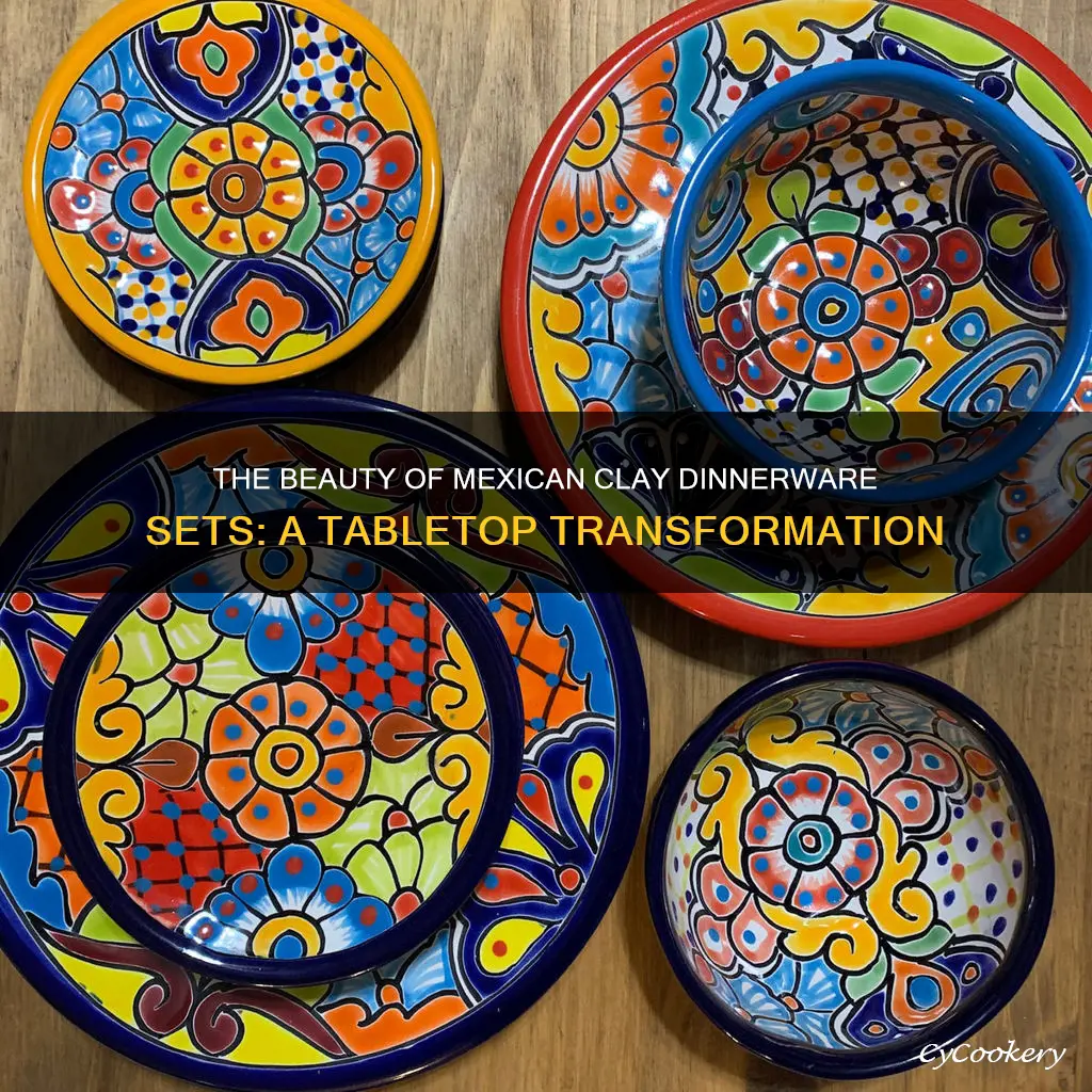 mexican clay dinnerware sets