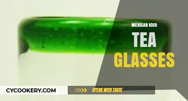 Chill in Style: Mexican Iced Tea Glasses for Summer Refreshment