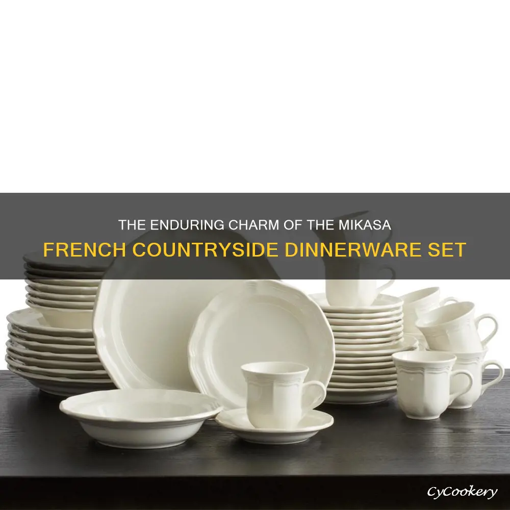 mikasa french countryside dinnerware set