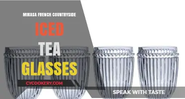 Elegant Mikasa French Countryside Iced Tea Glasses for Summer Entertaining