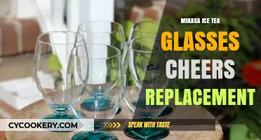 Cheers to Mikasa Ice Tea Glass Replacements: Perfect for Refreshing Sips