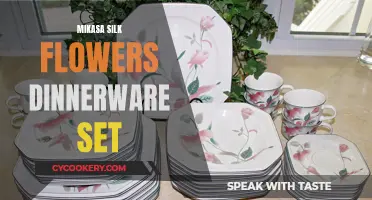 Mikasa Silk Flowers Dinnerware Set: Timeless Tableware