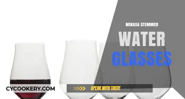 Elegant Mikasa Stemmed Water Glasses: Perfect for Any Occasion