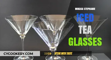 Elegant Mikasa Stephanie Iced Tea Glasses: Perfect Summer Entertaining Choice